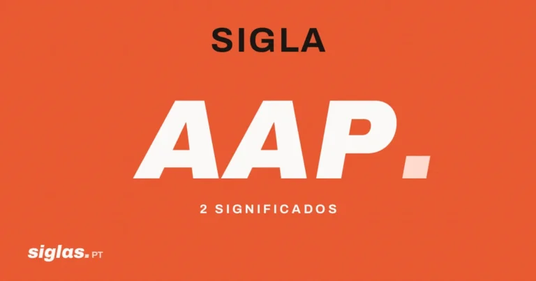 AAP: o que significa esta sigla?