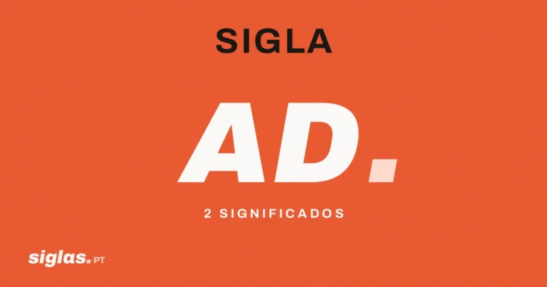 AD: o que significa esta sigla?