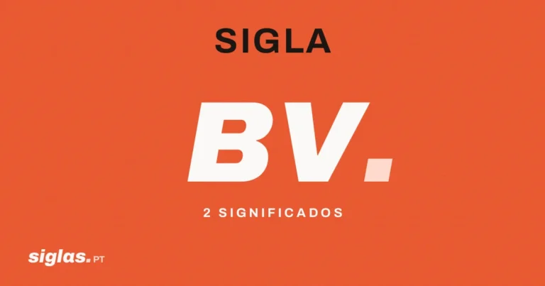 BV: o que significa esta sigla?