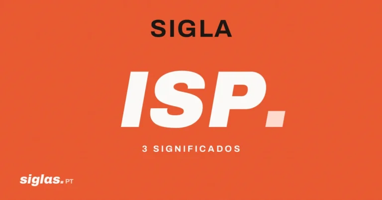 ISP: o que significa esta sigla?