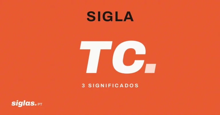 TC: o que significa esta sigla?