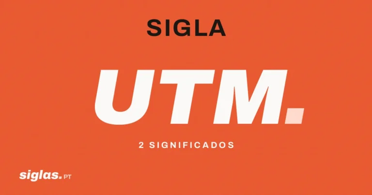 UTM: o que significa esta sigla?