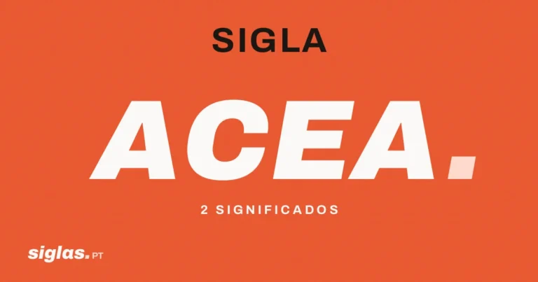 ACEA: o que significa esta sigla?