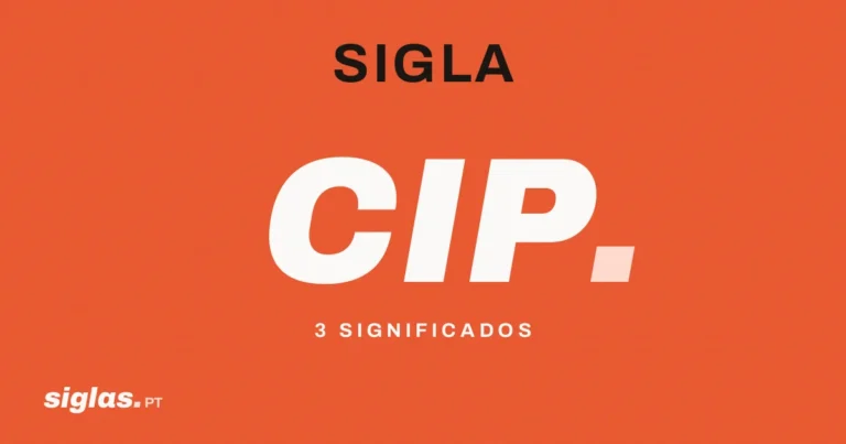 CIP: o que significa esta sigla?