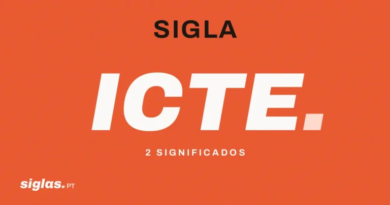 ICTE: o que significa esta sigla?