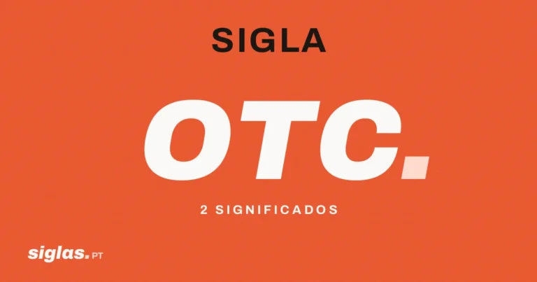 OTC: o que significa esta sigla?