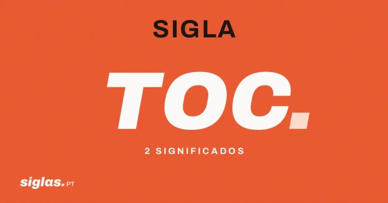 TOC – Perturbação Obsessivo-Compulsiva